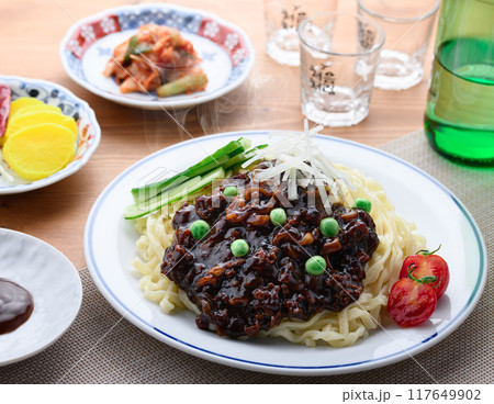 韓国料理 ジャージャー麺 （ チャジャン麺 ） 117649902
