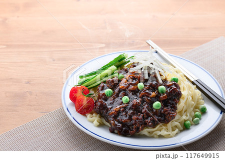 韓国料理 ジャージャー麺 ( チャジャン麺 ) 韓国料理 ジャージャー麺 ( チャジャン麺 ) 117649915