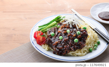 韓国料理 ジャージャー麺 （ チャジャン麺 ） 117649921