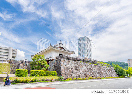 甲府城山手渡櫓門　山手御門　甲府市歴史公園 117651968