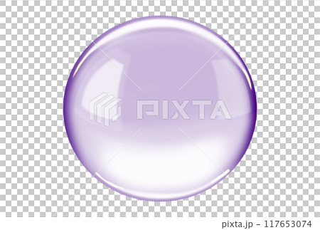 紫色の透明な宝石 117653074