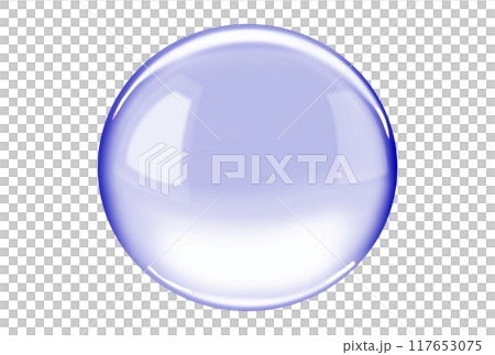 Blue transparent gemstone Blue transparent gemstone 117653075