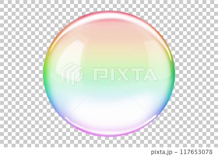 虹色の透明な宝石 117653078