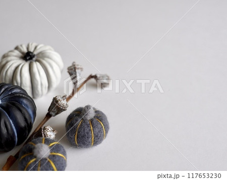ハロウィンのテーブルフォト 117653230
