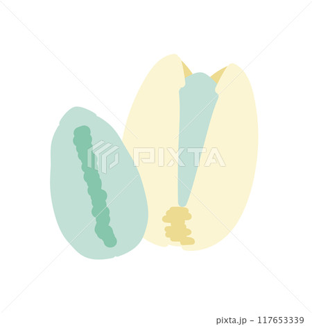 ピスタチオ　イラスト 117653339