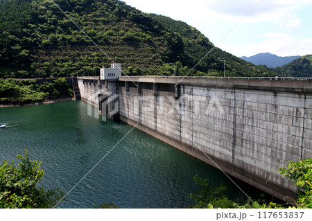 佐賀県鹿島市 中木庭ダムの風景 佐賀県鹿島市 中木庭ダムの風景 117653837