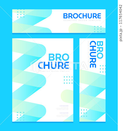 Business brochure design template set 117654042