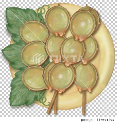 Grape tanghulu candied coating syrup of Chinese snacks fruits,Sweet dessert skewer hand drawn illustrations. Grape tanghulu candied coating syrup of Chinese snacks fruits,Sweet dessert skewer hand drawn illustrations. 117654153