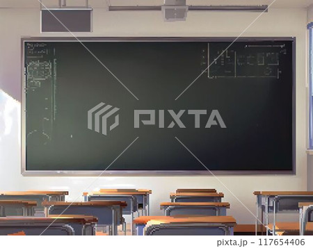 誰もいない教室(ピクセルアート) 誰もいない教室(ピクセルアート) 117654406