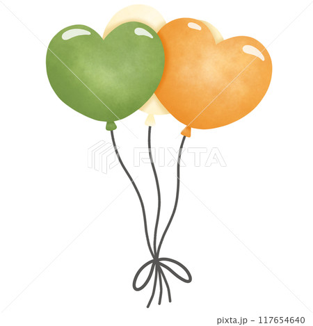 St Patricks Day Balloons  117654640