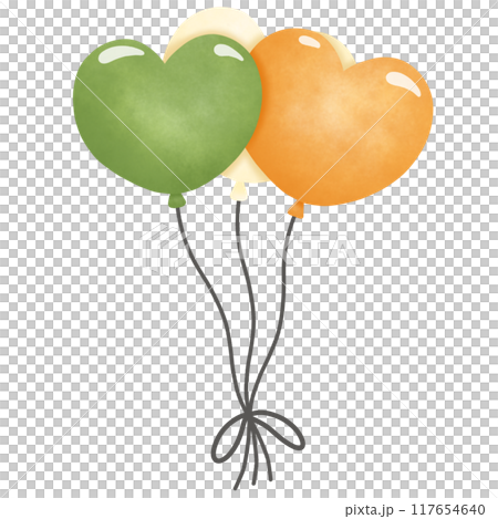 St Patricks Day Balloons  117654640