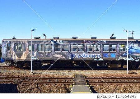 鹿島臨海鉄道大洗鹿島線、涸沼駅から水戸駅までの車窓風景(2022年冬) 117654845