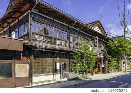 奥津温泉 温泉街 岡山県鏡野町 奥津温泉 温泉街 岡山県鏡野町 117655241