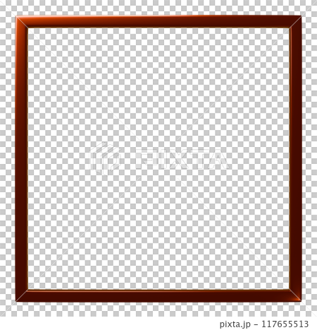 3D材質_金屬框架_紅色 117655513