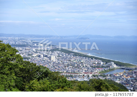 湘南平 湘南の街の風景 素材 神奈川観光 【神奈川県】 117655787