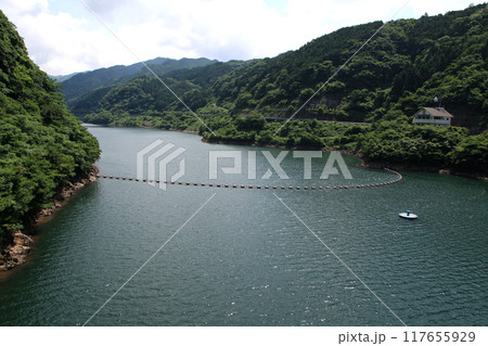 佐賀県鹿島市　中木庭ダムの風景 117655929
