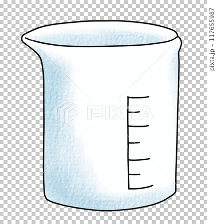 ゆるめシンプルビーカー　アナログ風 117655987