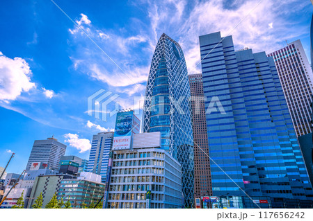 日本の東京都市景観 新宿駅西口再開発…区画整理事業…＝令和6年8月20日 117656242