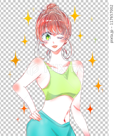 A woman who is confident in her style 117657002