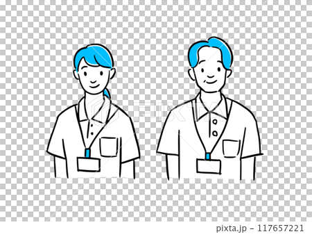 Caregiver's men and women 117657221