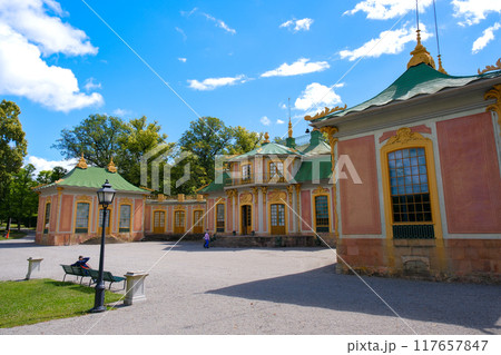 スウェーデン ストックホルム郊外 ドロットニングホルム宮殿、中国離宮 スウェーデン ストックホルム郊外 ドロットニングホルム宮殿、中国離宮 117657847