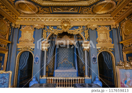 スウェーデン ドロットニングホルム宮殿、ヘドヴィグ・エレオノーラ王妃の寝室 117659813