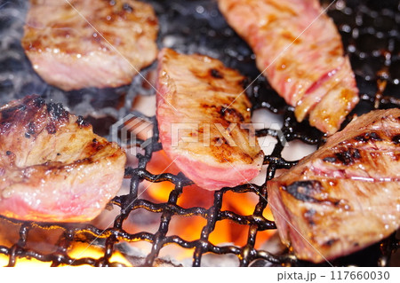 和牛の焼肉 炭火焼 和牛の焼肉 炭火焼 117660030