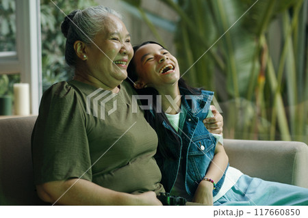 Family Having Fun During Game Family Having Fun During Game 117660850
