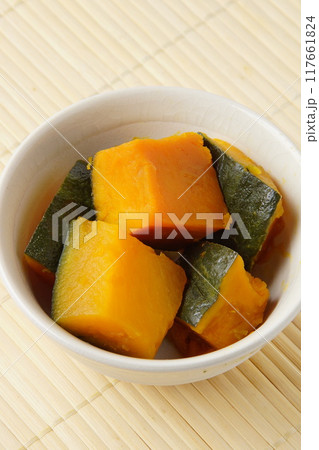 カボチャ煮物 カボチャ煮物 117661824