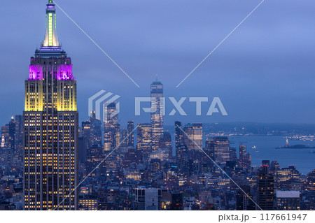 New York City skyline New York City skyline 117661947