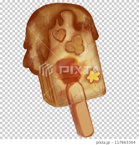 magic rose gold ice cream magic rose gold ice cream 117663304