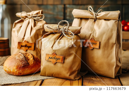 Christmas and new year background - gift boxes Christmas and new year background - gift boxes 117663679