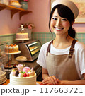 ケーキ屋 117663721