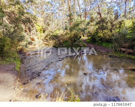 Plenty Gorge Parklands in Australia Plenty Gorge Parklands in Australia 117665847