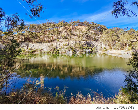 Plenty Gorge Parklands in Australia Plenty Gorge Parklands in Australia 117665848