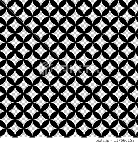 Seamless pattern of Japanese cloisonne 117666158