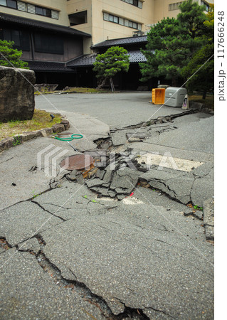震災後の和倉温泉 震災後の和倉温泉 117666248
