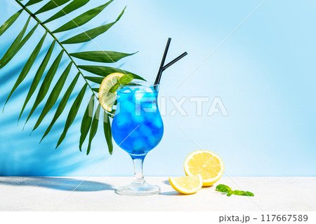 Blue Lagoon Cocktail Blue Lagoon Cocktail 117667589