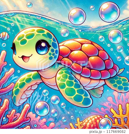 ウミガメの冒険 117669082