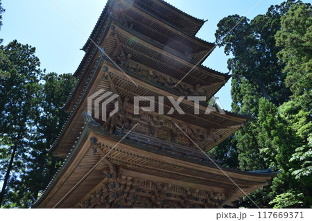 善法寺五重塔 国の登録有形文化財 117669371