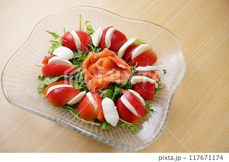 サーモンサラダ サーモンサラダ 117671174