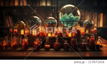 Educational video detailing the periodic table with focus on chemical elements emphasizing the properties and uses of various chemical elements in industry 117671816