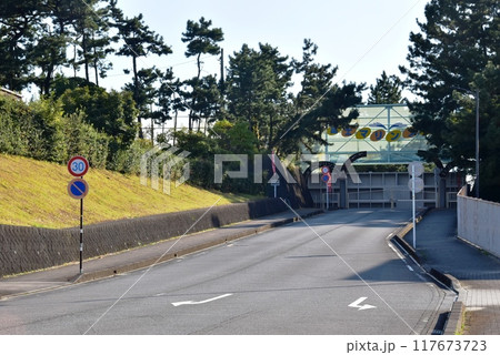 富士市 砂山公園の富士マリンプール入口 富士市 砂山公園の富士マリンプール入口 117673723