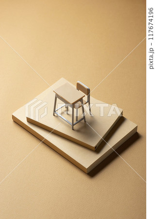 学習イメージ　背景素材 117674196