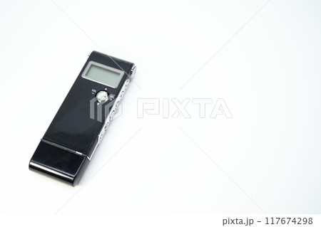 ボイスレコーダーのイメージ素材 117674298