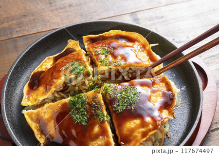 広島風お好み焼き 広島風お好み焼き 117674497