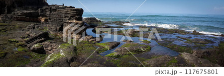 Wonderful view of paradise island called Bali in Asia, beautiful landscape of Bali tropical paradise holiday destination of the world, good for travel booklet or holiday postcard or digital content 117675801