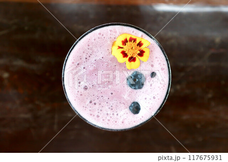 blueberry yogurt smoothie or strawberry yogurt smoothie, mixed berry smoothie or berry smoothie blueberry yogurt smoothie or strawberry yogurt smoothie, mixed berry smoothie or berry smoothie 117675931