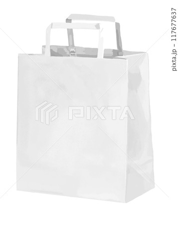 紙バッグ(白) 紙バッグ(白) 117677637