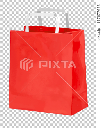 Paper bag (red) Paper bag (red) 117677638